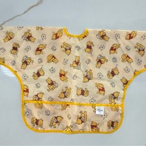 Bumkins sleeves Disney Winnie the Pooh Kids Bib - Yellow